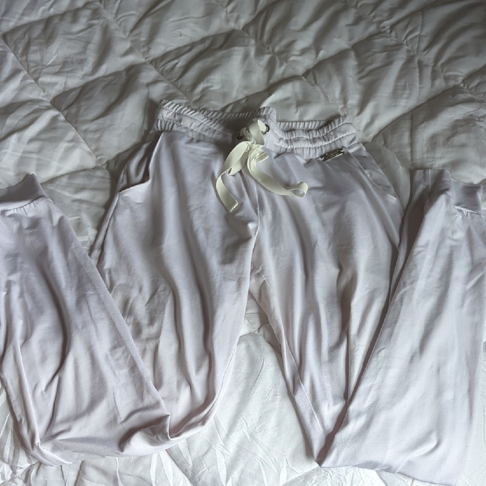 Bombshell White Lounge Pants